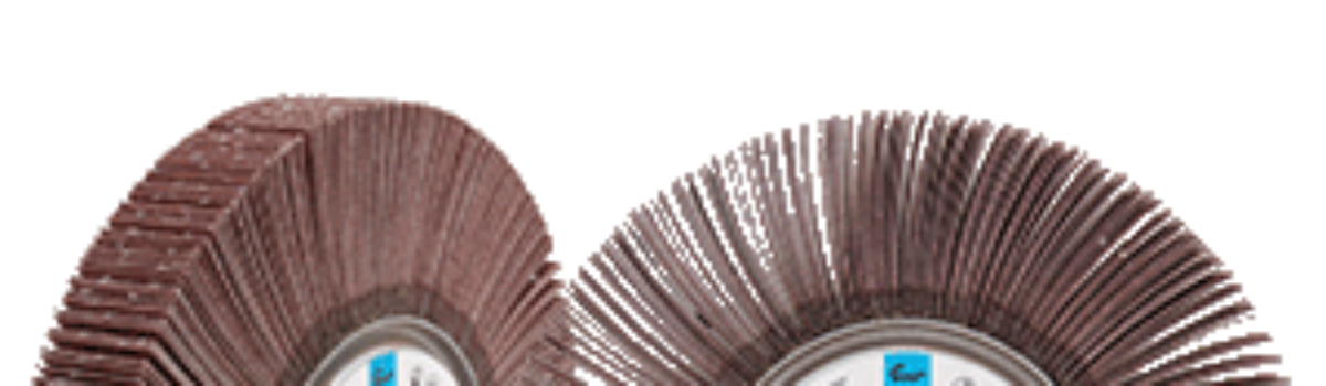Unmounted flap wheel for stationary processing – aluminium oxide