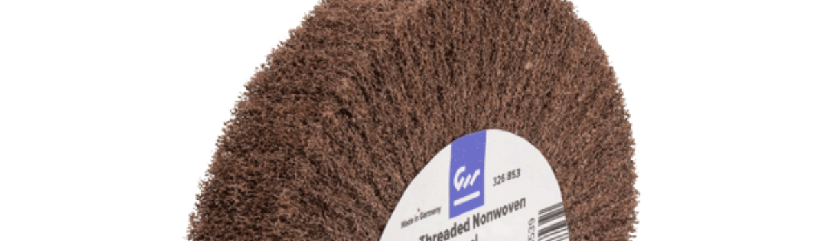 Threaded flap wheels M14 – nonwoven