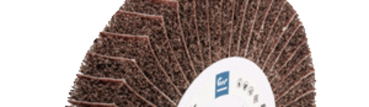 Unmounted flap wheel – interleaved