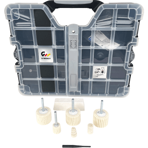 Juego de pulidoras de fieltro – eje de 6 mm