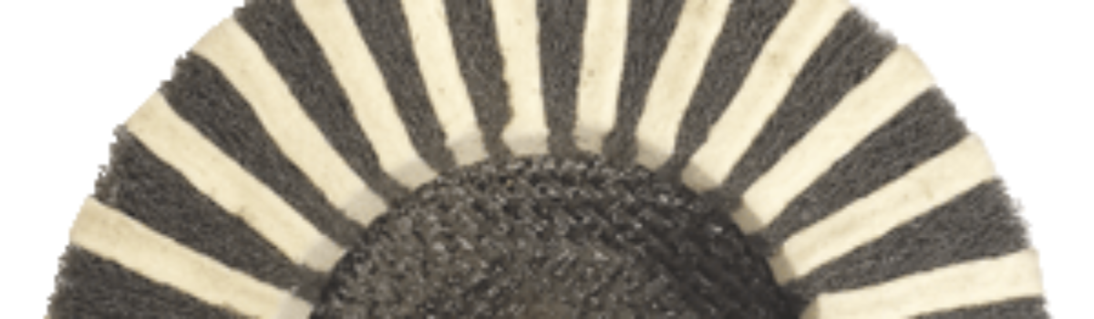 Flap discs felt combined – with nonwoven abrasive