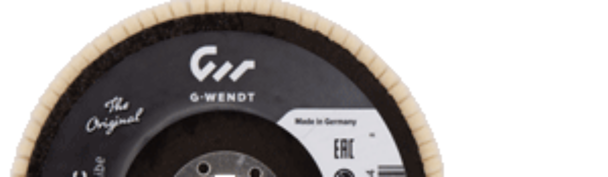 Felt flap discs with reduced backing