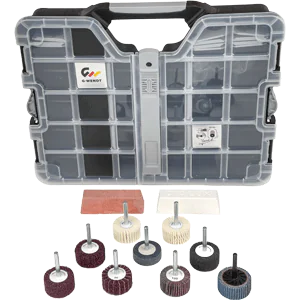 Grinding and polishing set – on 6 mm shank