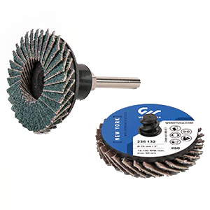 NEW YORK Zirconia Mini Flap Discs